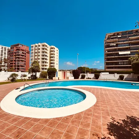 Calpe Luxury Nuevo Playa Centrico Parking Wifi Aire Piscina Patio Apartamento *