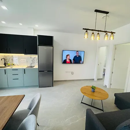 Calpe Luxury Nuevo Playa Centrico Parking Wifi Aire Piscina Patio Apartamento *